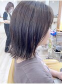 【morio成増/児玉】切りっぱなし　ミディアム　暗髪
