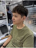 ベリーショート×ツイストスパイラルパーマby沼尾