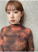 ☆ くびれヘア/アプリコットオレンジ/ハイライトカラー