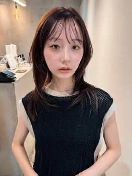 ユニ(uni) ブラウンレイヤーカット