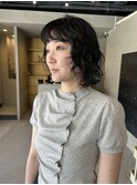ボブ ボブパーマ ボブレイヤー 20代30代 レイヤーボブ 山中