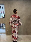 浴衣着付け
