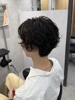 ヘアサロン ドットプラス 町田店(dot. plus)&nbsp;イメチェン/ホワイトブロンド/外ハネボブ/ワイドバング/町田