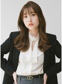 韓国風レイヤー×ミルクティーベージュ