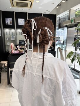 エアー 銀座タワー(AIR) 推し活ヘア/ヘアセット/結婚式お呼ばれヘア/カチモリヘア