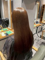 ビス ヘア アンド ビューティー 西新井店(Vis Hair＆Beauty)&nbsp;小顔レイヤーロブヘアウルフカットブリーチなしココアブラウン