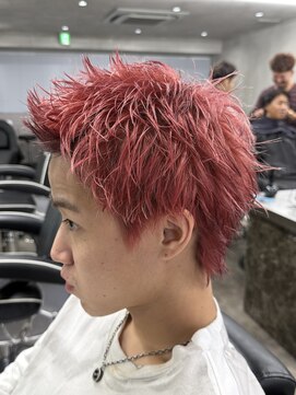 ニコ トウキョウ ロジック(nico TOKYO Logic) メンズスパイキーショートメンズパーマピンパーマ