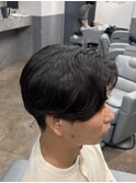 MEN’S HAIR/波巻ツイストスパイラル/フェザーパーマ/本町y