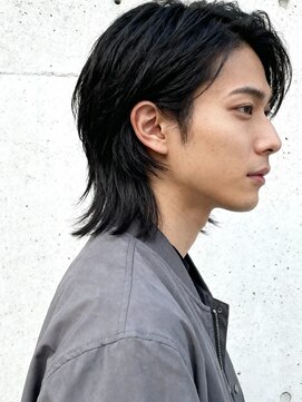 エイチ メンズ(H) ツーブロックマッシュラウンドマッシュジェットモヒカン