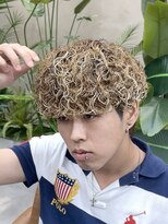 スキルメイト 天神(SKILL MATE) ハイライトプードルパーマ