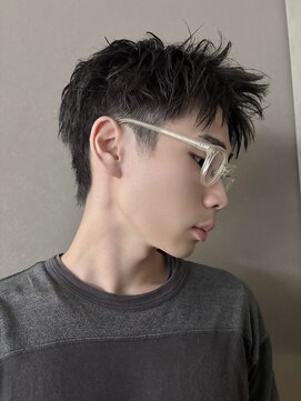 シエル バイ ケンジ 登戸 生田(CIEL by KENJE) スパイキーショートアクティブショート秋冬トレンドヘア