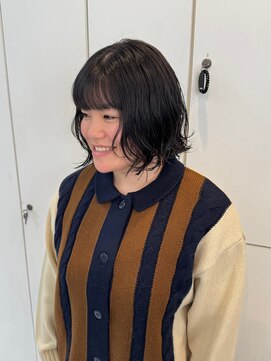 ブランシェ キャプラス(BRANCHE/CAPLUS) 【ボブ】ニュアンスパーマ