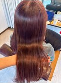 ハイライトバレイヤージュダブルカラーケアブリーチ20代30代