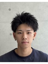 メンズサロン ウィル 阪急茨木(men's salon WiLL) 長めスパイキーショート