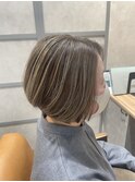 ハイライト&白髪染め