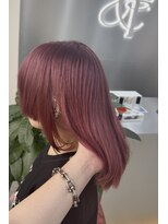 アンドティグルトウキョウ 池袋(&.TIGRE TOKYO)&nbsp;艶感ワインレッド×レイヤーカット