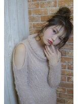 アース 北浦和店(HAIR&MAKE EARTH)&nbsp;おフェロなおだんごアレンジ