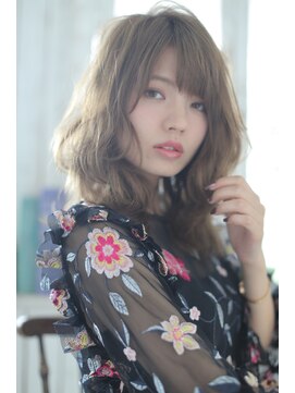 ジーナ 銀座(Zina) ☆Ｚｉｎａ☆アッシュベージュ揺らぎウェーブ♪