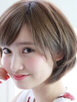 リラ ヘアー(LILA HAIR) 【LILA  HAIR】女子力高めのショートボブ