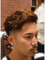 メンズヘアーサロン シンジョウ(Men's hair salon Shinjo) フェード×パーマ