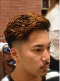 フェード×パーマ