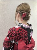 シンプルってかわいいねヘアセット☆