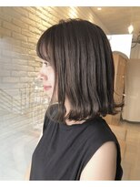 スーリール 荒戸店(Sourire)&nbsp;外ハネｘアッシュベージュ