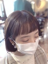 ミルクヘアー(MILK HAIR)&nbsp;＊眉上バング＊ぱっつん前髪＊シースルーバング＊【菊池 貢平】