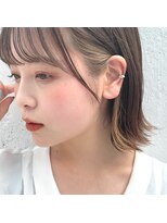 プリマ アンジュ 中目黒店(PRIMA ange)&nbsp;小顔カット×耳掛けBOB PRIMA ange 中目黒