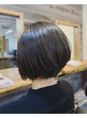 丸みショートボブ