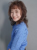 カンナ(Canna)&nbsp;ベビーバング/スパイラルパーマ/ショコラベージュ/髪質改善/20代