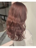 ワークスヘアー(WORKS HAIR) 可愛い春カラーのピンクラベンダー