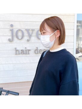ジョワイユヘアーデザイン(Joyeux) joyeux大人可愛いピュアボブ【山口貴裕】
