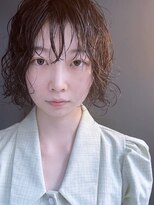 ラウンジ モリオ イケブクロ(Lounge MORIO Ikebukuro) 【morio池袋】mバングスパイラルパーマフェイスレイヤーボブ♪