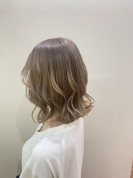 フロート 小阪店(float) ナチュラルベージュカラー　ヌナボブ チャンモリ ボブルフ