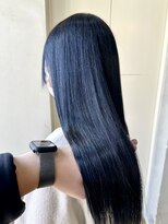 アンジェリカ 立町店(ANGELICA) 【吉川】髪質改善　ブルーブラック