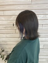 デコヘアー キートス(DECO HAIR kiitos)&nbsp;ネイビーブルーインナー