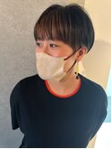 マッシュショート×前髪インナーカラー【担当　ジン　トモヒト】