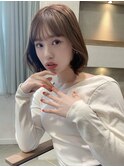 内巻きも外ハネも可愛い韓国ボブタンバルモリ学割タッセルカット