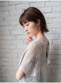 切りっぱなしボブ
