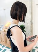あごラインボブ