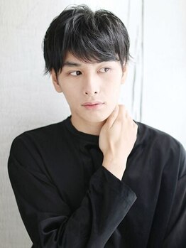 ビビ(BiBi)の写真/メンズ大歓迎。ナチュラル～パーマスタイルまで男性の魅力を底上げします。眉カット、マッサージあり。