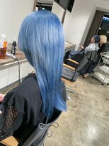 ニュート(Neut )&nbsp;ハイトーンブルーカラー/ケアブリーチ/ダブルカラー/名古屋