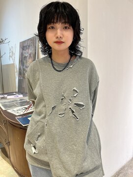 ヘアーアイストゥーレ(HAIR ICI TRE) レイヤーパーマ ニュアンスパーマ 担当 渡邉桜桃