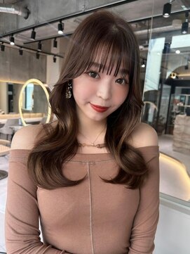 ロンドウル 熊本(Lond ulu) 髪質改善縮毛矯正地毛風大人シアカラーセミディ[熊本/上通/下通]