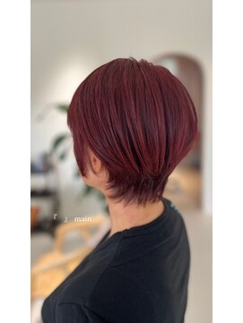 メイン(『 』main) 大人の耳掛けショート