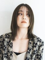 アミー 駒澤(Ammy komazawa)&nbsp;ボブ/ニュアンスパーマ/オリーブベージュカラー/透明感カラー