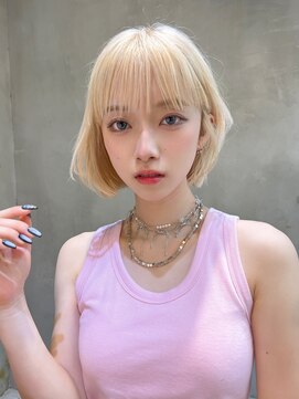 テイラー(Taylor) 【Taylor 大宮】ブロンド×丸みボブ