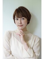 ノーヴェ(Nove)&nbsp;３０代 大人の丸みショートヘア