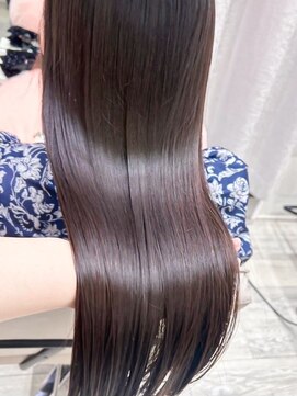 ミシェリー 新宿店(misherry) 大人愛されくびれエモージュ×髪質改善ナチュラルストレート